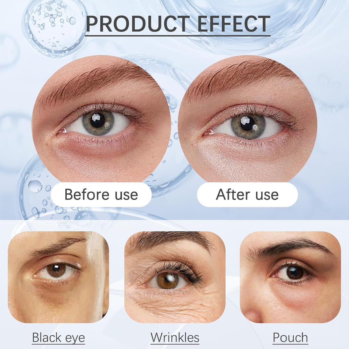 ✨ Instant Eye Tightener Primer – Firming Under Eye Serum with Hyaluronic Acid & Vitamin E